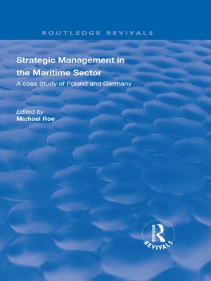 cover image of Strategic Management in the Maritime Sector